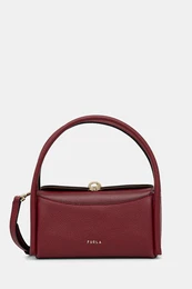 Usnjena torbica Nicole Mini Boston Bag