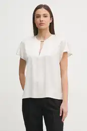 Bluza za ene, boja: be, bez uzorka, K20K208191