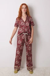 Piama MIX AND MATCH LOVE ACTUALLY enski, rdea barva, 4858814