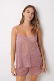 Piama SENSE LIMITED EDITION enska, roza barva, 2548220