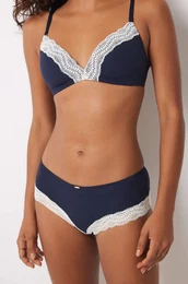 Spodnjice COTTON COLLECTION REFRESH mornarsko modra barva, 4638007