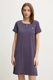 Spalna srajca Lauren Ralph Lauren enska, mornarsko modra barva, ILN32402