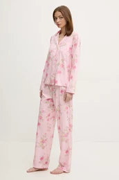 Piama Lauren Ralph Lauren enska, roza barva, ILN92403