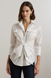 Srajca Lauren Ralph Lauren enska, bela barva, 200957112