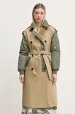 Khaki Dolg Zimski Plašč za dame image
