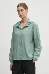Jakna za tek Run It zelena barva, JD2344