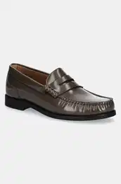 Kone mokasinke Lycia za ene, boja: smea, ravni potplat, 50536344