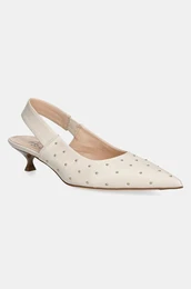 Usnjeni salonarji Lenor S Studs be barva, D167022PCKS057G447
