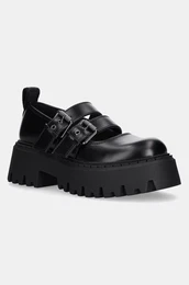Mokasini Aspen Mary enski, rna barva, 1624078-BLK