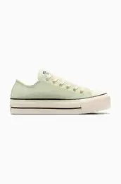 Teniske iz semia Chuck Taylor All Star Lift zelena barva, A13825C
