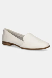 Usnjeni mokasini VEADITH2.0 enski, be barva, 13621096