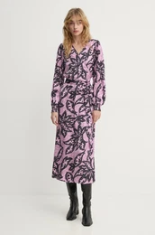 Obleka roza barva, BBW4260