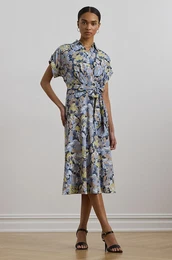 Haljina Lauren Ralph Lauren midi, iri se prema dolje, 250963461
