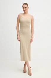 Haljina boja: be, maxi, uska, J20J225288