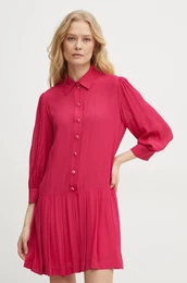 Haljina boja: ruiasta, mini, iri se prema dolje, WA5013.T2578
