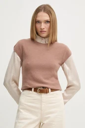 Pulover enski, rjava barva, K20K208097