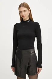 Pulover enski, rna barva, A1W18006