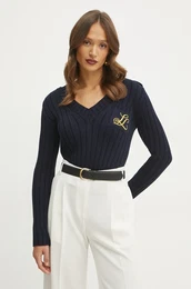 Bombaen pulover enski, mornarsko modra barva, 58581