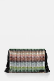 Veerna torbica Clutch Fringes rna barva, MI10064F