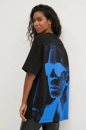 Bombana kratka majica enska, rna barva, A1W17030