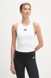 Top za vadbo 3 Stripes bela barva, JG6183