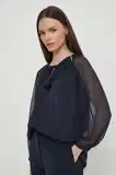 3/4 rokavi Dolga Šifonka bluza za dame image