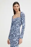Dolg rokav Carmen Bluze za dame image