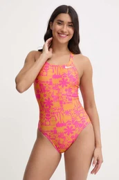 Jednodijelni kupai kostim Hydrastrong Multi Print boja: naranasta, mekane koarice