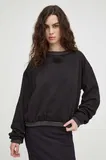 Temno rjava Oversized pulover za dame image