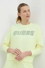 Pulover SKYLAR enski, zelena barva, V4GQ07 K8802