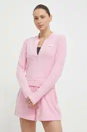Pulover LOLA enski, roza barva, V4GQ14 KC5W2