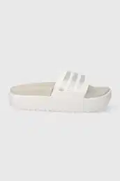 Natikai Adilette Platform enski, bela barva IE9703