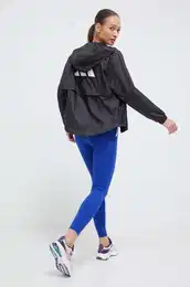 Jakna za trening Hyperglam boja: crna, za prijelazno razdoblje, IS8036