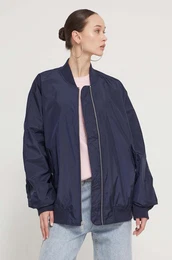 Bomber jakna enski, mornarsko modra barva