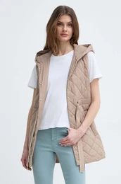 Brezrokavnik ženski, bež barva, 2413291017200