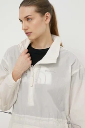 Jakna Paracutie za ene, boja: be, prijelazno razdoblje, oversize