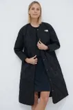 Črna Velike velikosti Parka Prehodna J0akna za dame image