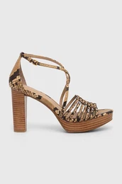 Kone sandale Lauren Ralph Shelby boja: be, 802925332001