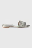 Srebrne Mule Espadrile image