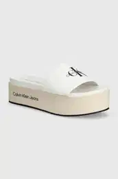 Natikai FLATFORM SANDAL MET enski, bela barva, YW0YW01036