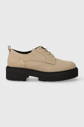 Kone cipele D SPHERICA EC7 H za ene, boja: be, ravni potplat, D36VDH000CLC5004