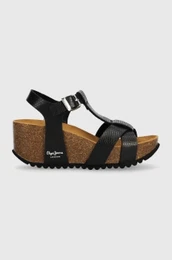 Sandali PLS80007 rna barva, COURTNEY FREE