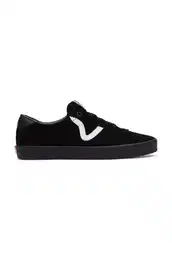 Kone tenisice Sport Low za ene, boja: crna, VN000CQRBKA1