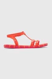 Sandali ANA SANDAL AD ženski, rdeča barva, M.33879.AO471