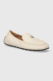 Usnjeni mokasini Ronnie enski, be barva, CP918