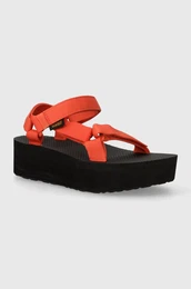 Sandali Flatform Universal enski, oranna barva, 1008844