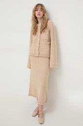 Laneno krilo bež barva