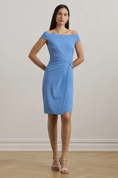 Haljina Lauren Ralph Lauren boja: crna, mini, uska, 253936389