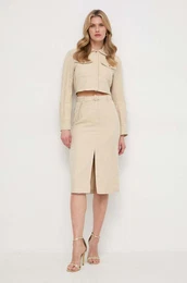 Obleka iz meanice lana be barva