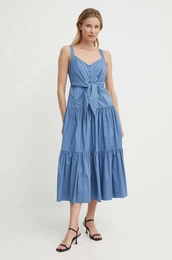 Haljina Lauren Ralph Lauren midi, iri se prema dolje, 250933434